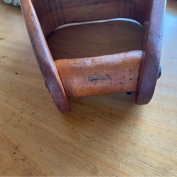 Vintage Wooden saddle Stirrup - Picture 4 of 4